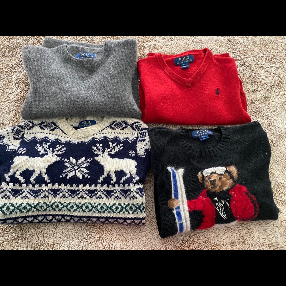 Boys Ralph Lauren sweaters